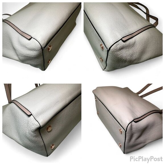 Michael Kors Whitney Large Leather Tote Bag - Light Pink/Rose Gold NWT - Picture 14 of 16